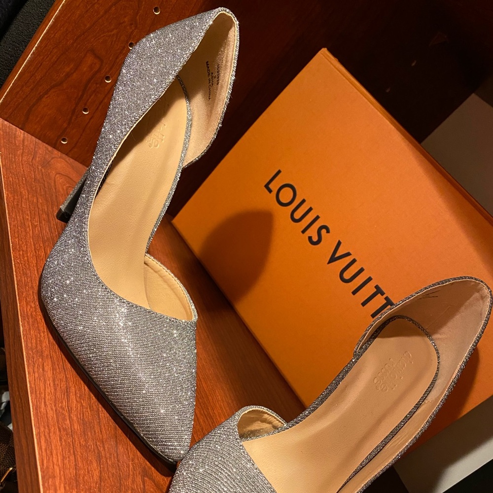 Glittery stilettos